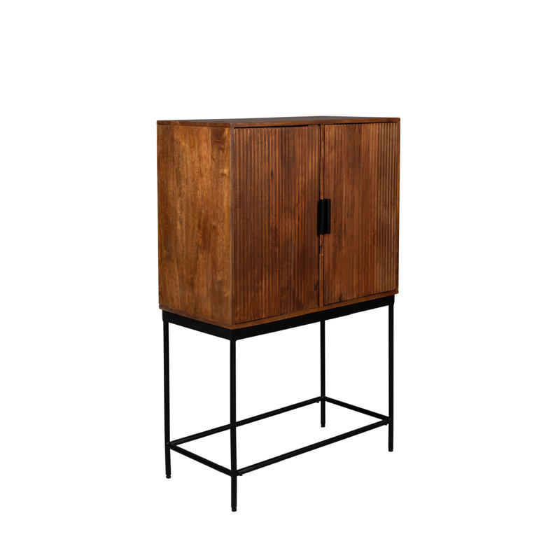 Saroo Solid Wood Accent Cabinet