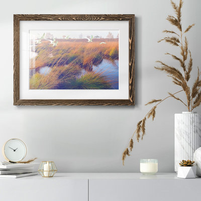 Marshland Hues II, reproduction d'art encadrée