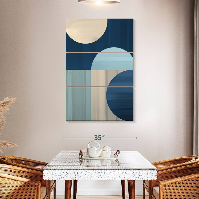Avery Blue II, 65" H x 42" W