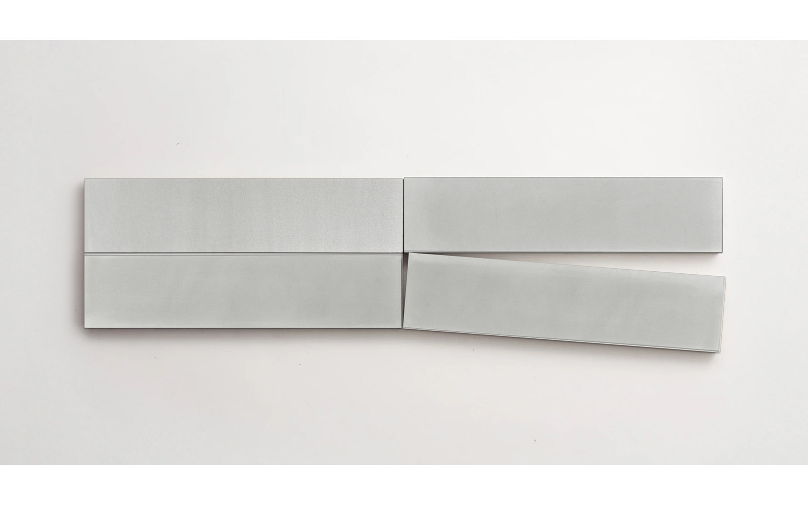 Moxy 2" x 10" Matte Tile, Grigio