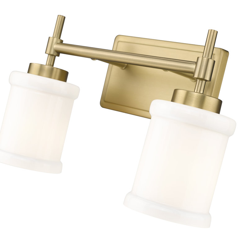 Cadoc 2 Light Vanity, Gold