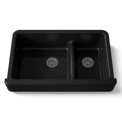 Whitehaven® 36" L x 22" W Double Basin Farmhouse/Apron Kitchen Sink