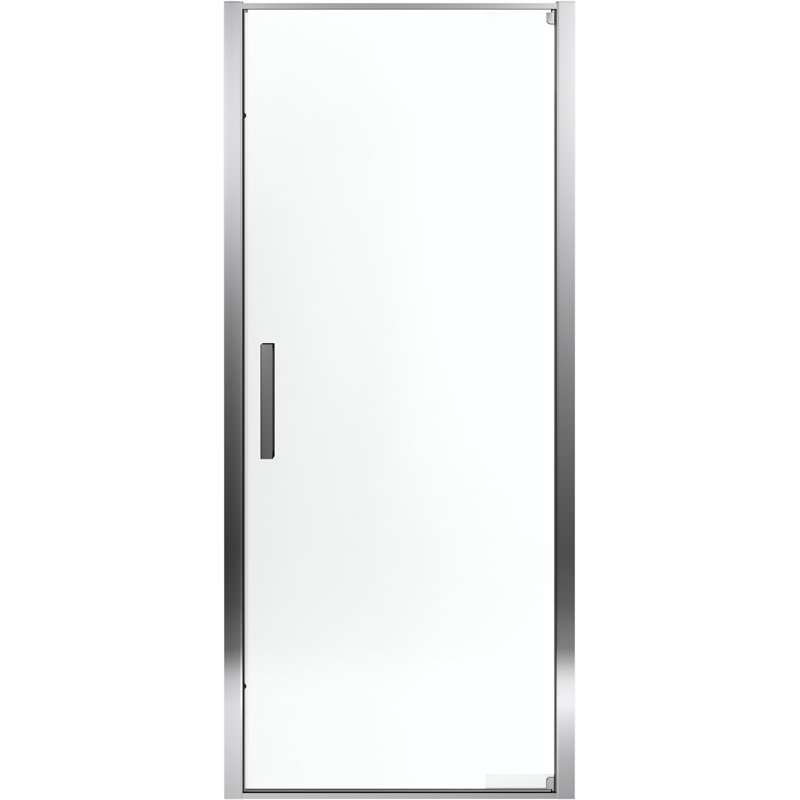 Aerie Pivot Shower Door Thick Crystal Clear Glass