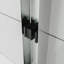 Porte de douche/baignoire coulissante double Fusion 56''-60''L x 57''H, encadrée, en nickel brossé avec verre clair 5/16''-97178881