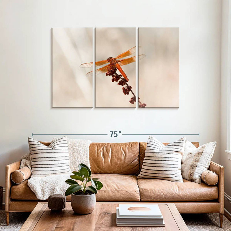 Brampt Chlorogomphus Dragonfly, 36" H x 57" W