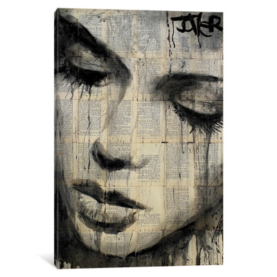 Arrows par Loui Jover - estampe numérique sur toile tendue avec châssis