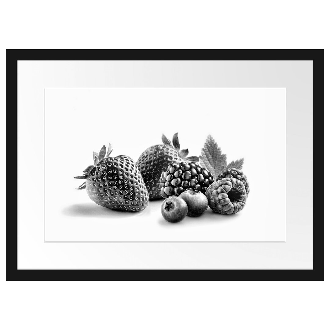 Gerahmtes Poster Fresh Fruit