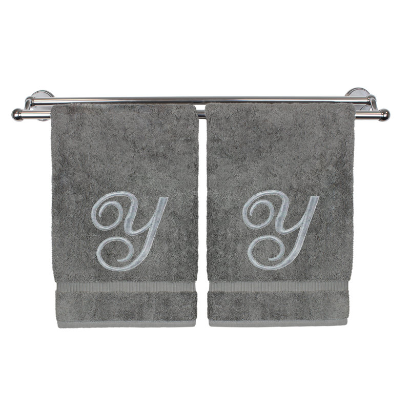 Super Plush Hand Towel, Y, Gray/Silver
