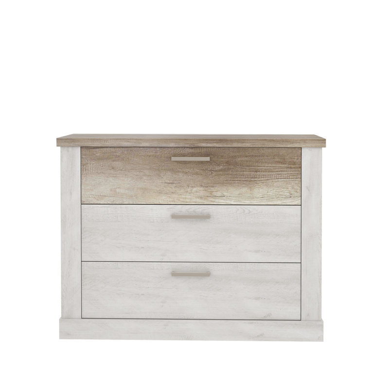 Nuzzo 119.6 cm W Chest of 3 Drawers