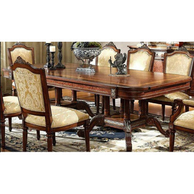 Modestina Extendable Beech Solid Wood Dining Table