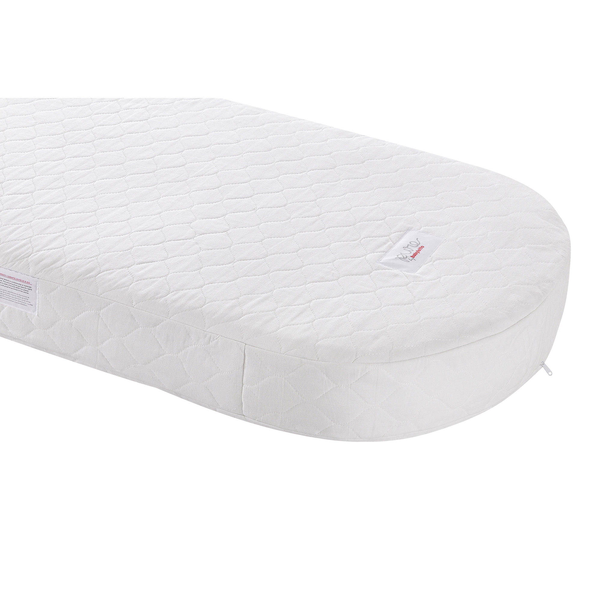 Hula Pure Core Non-Toxic Oval 4.25" Crib Mattress