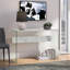 Console de 44 po avec cadre en verre Allegonda-28893327