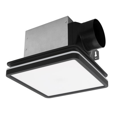 80 CFM Bathroom Fan with LED Light