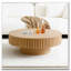 Table basse ronde avec piédestal robuste-990051730-990051740