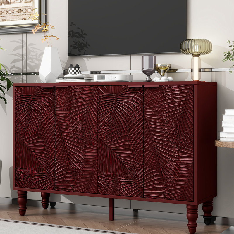 47.2'' Sideboard, Red