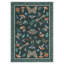 Rectangle Floral Washable Area Rug-979939520-979939526