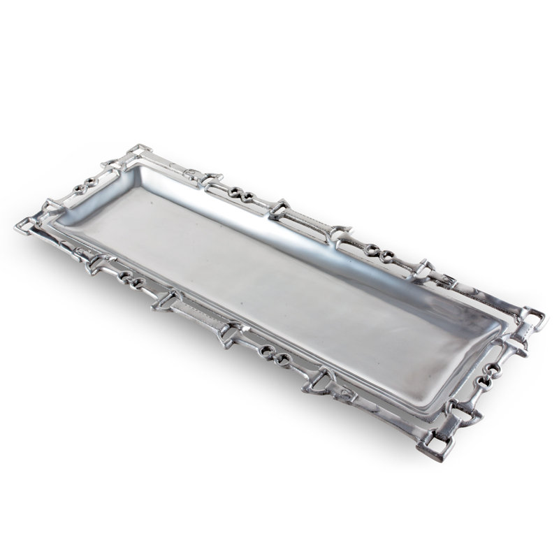 Equestrian Metal Decorative Tray