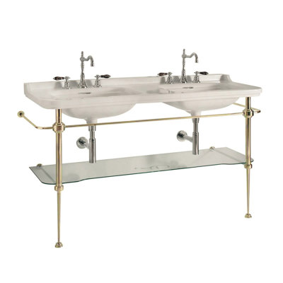 Waldorf 62.2'' L Bathroom Sink