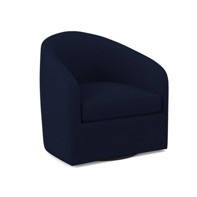 Pinnacle Upholstered Swivel Barrel Chair