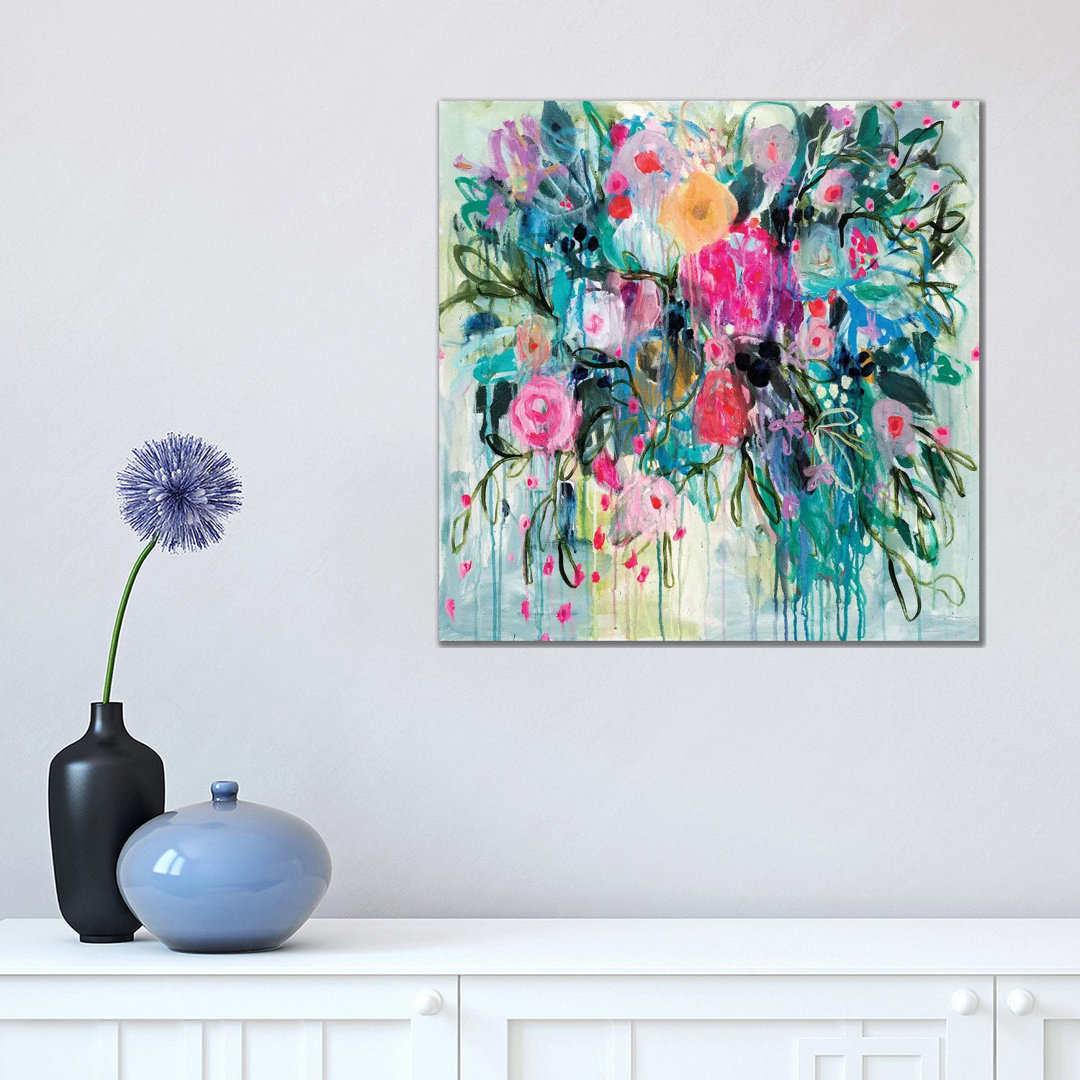 Born Botanical by Carrie Schmitt - Wrapped Canvas Painting