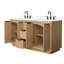 Meuble-lavabo double 60 po avec plateau en quartz Maroni-100480809-99459419-99459420