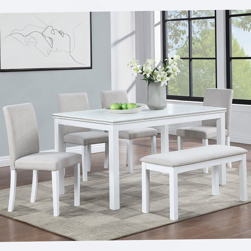 6 Pieces Dining Table Sets