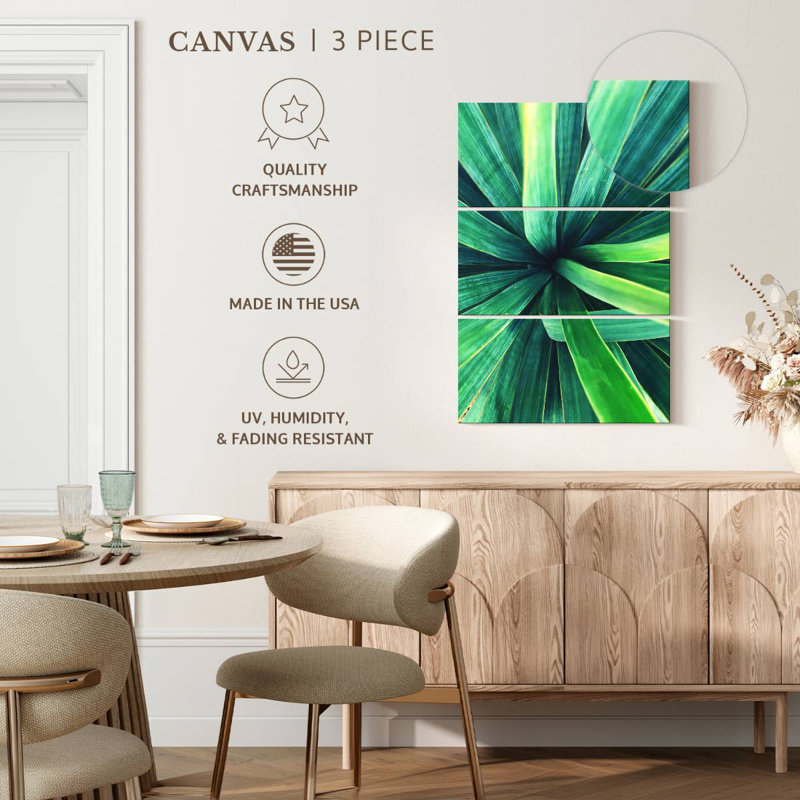 Gros plan sur une plante, H 45 po x l 28 po