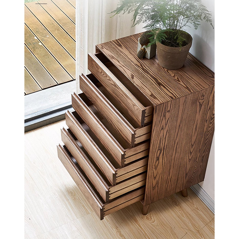 Commode d'appoint en bois style salon
