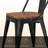 18" Metal Indoor-Outdoor Counter Stools