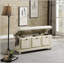 Banc de rangement avec plateau coulissant Modern