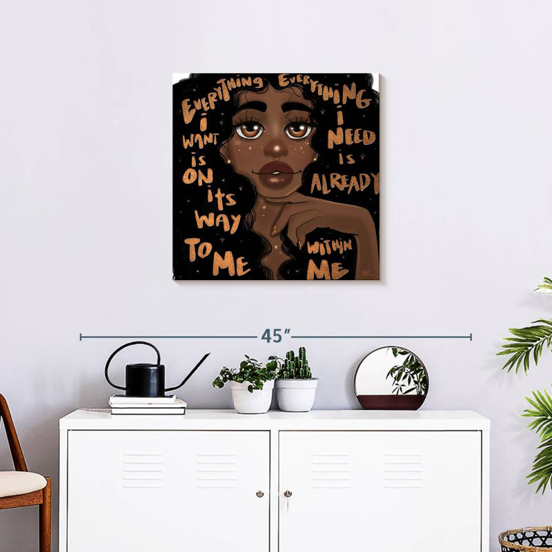 Affirm It, 24" H x 24" W