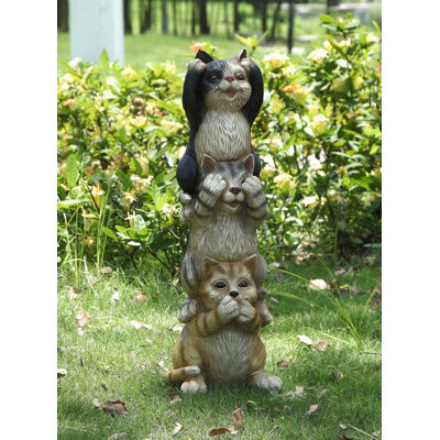 Animals Weather Resistant Water Resistant UV Resistant Polyresin Garden Statue