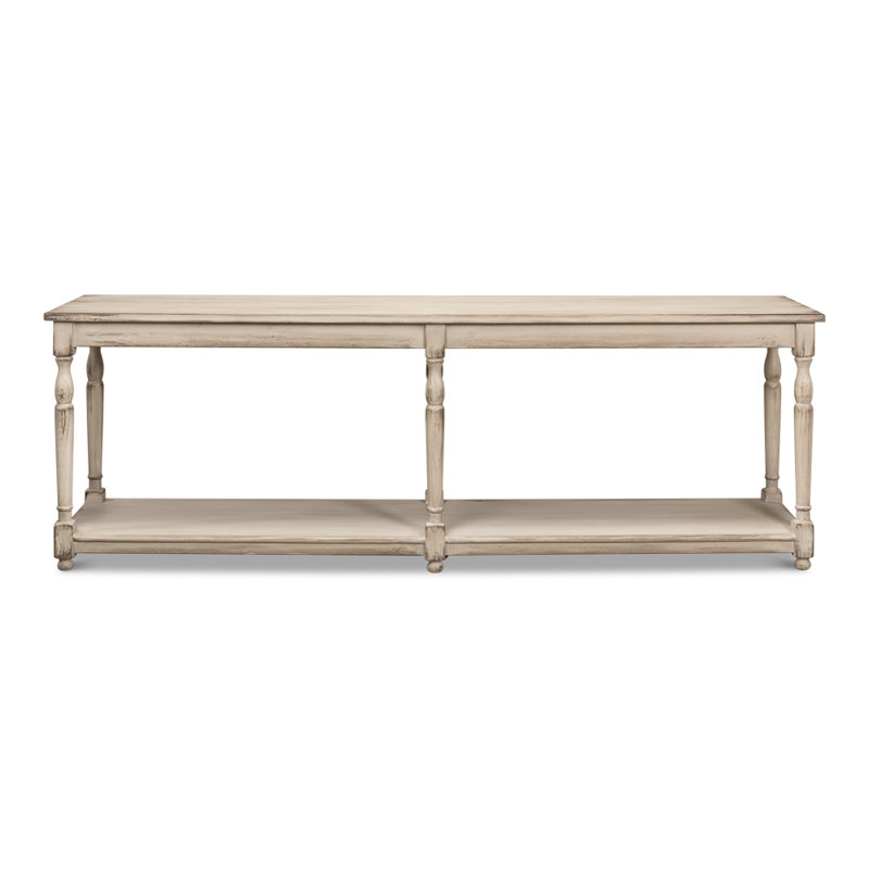 Jensen 95'' W Solid Wood Console Table