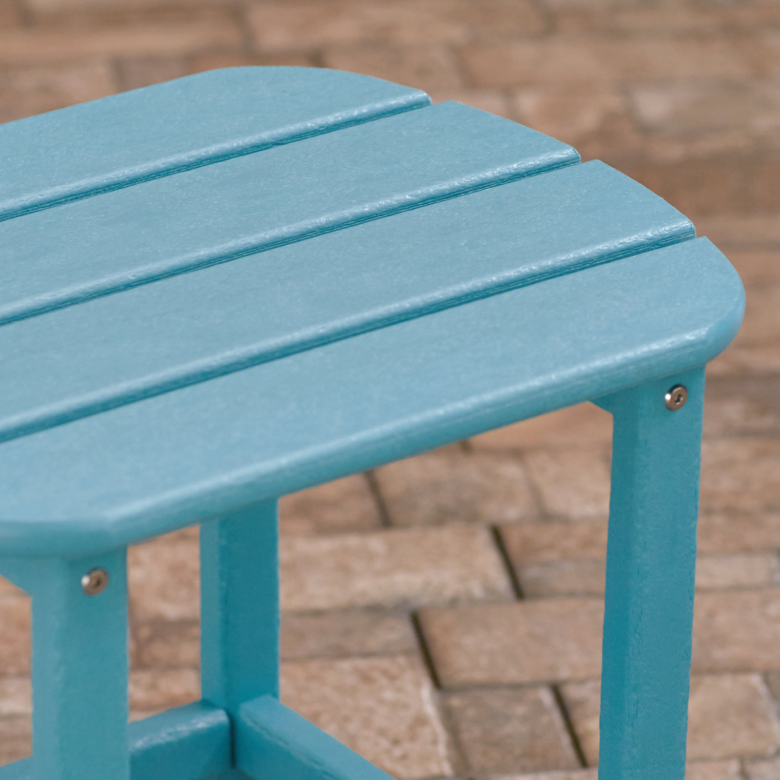 POLYWOOD® South Beach 15" Patio Side Table, Aruba