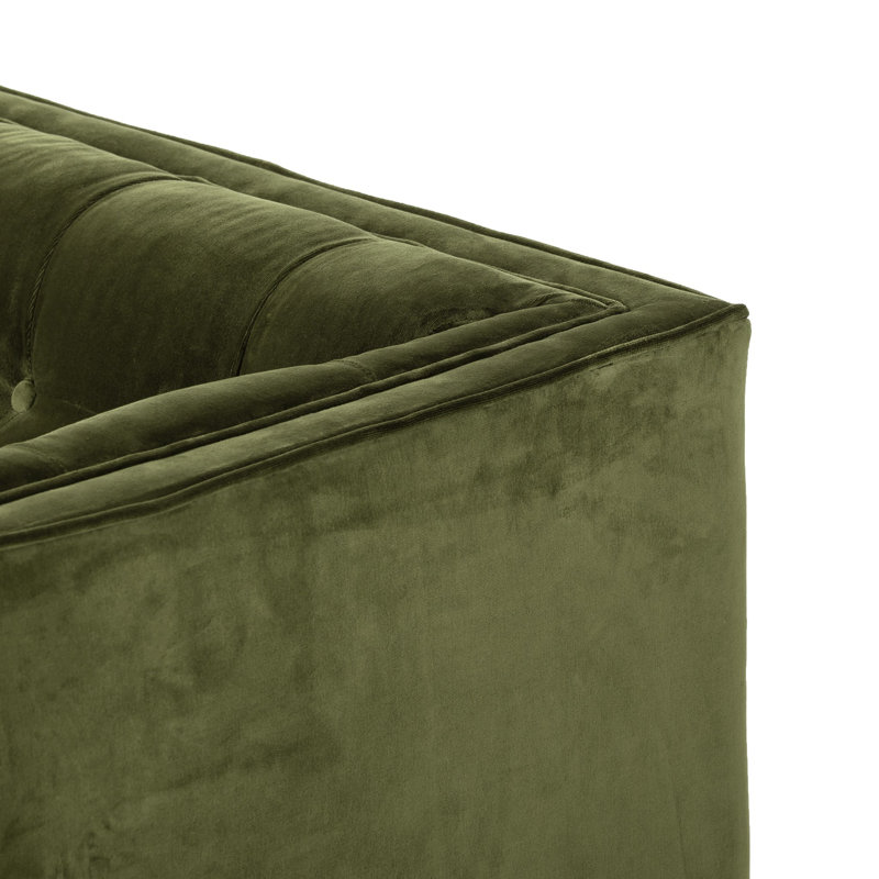 Dylan Accent Chairs, Sapphire Olive Polyester Blend