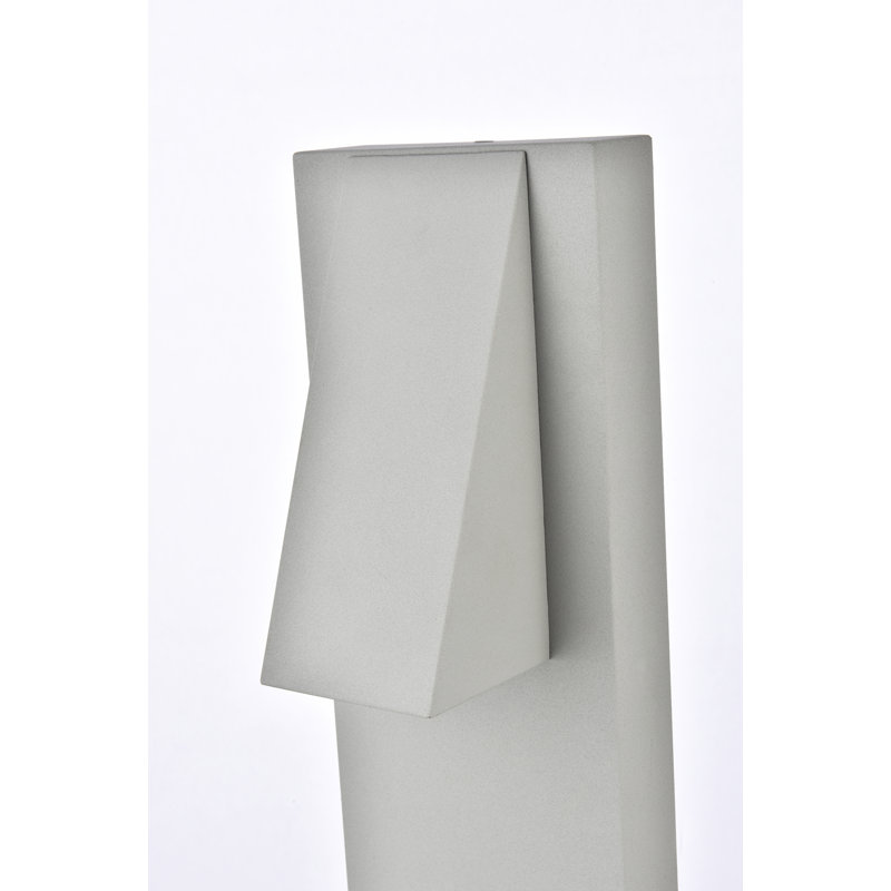 Dale LED Wall Light, Silver
