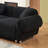 Teddy Fabric 3 Seater Sofa-207879727