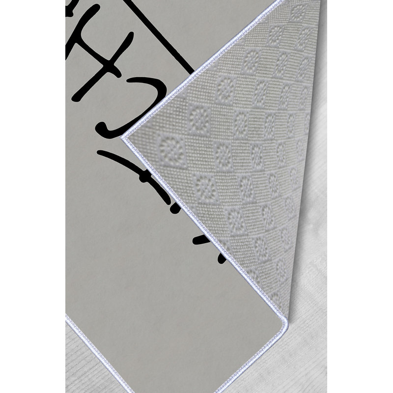 Fashionable Hall Carpet, 3D Digital Print, 3.3 x 6.6 ft | 100% Polyester, 650 g/m², Pile Height: 0.3 in | Non-Slip PVC Dot Underside, Machine Washable, Ideal for Entryways & Living Rooms, Easy Care & Durable