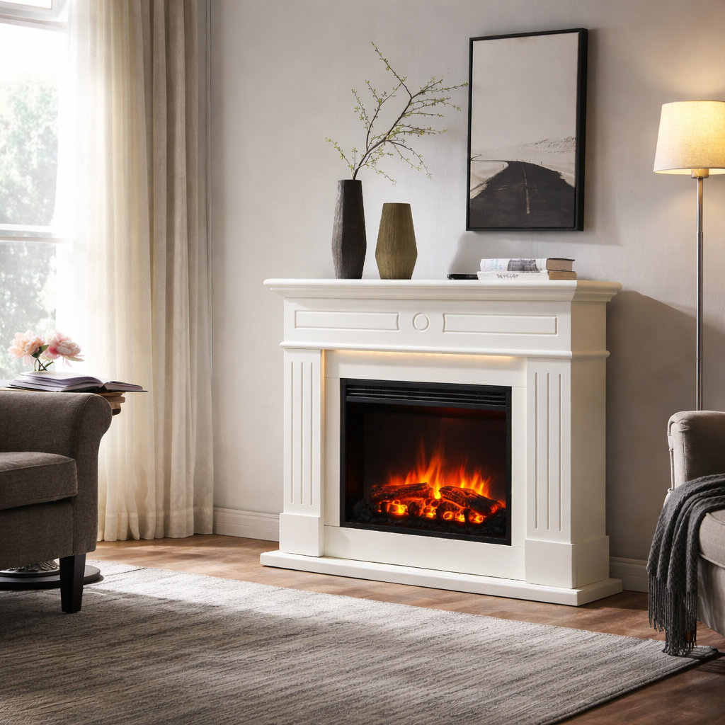 EVERLEIGH FLAMME 110cm W Electric Fireplace