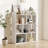 Costway 1 Pcs 7-cube Bookcase Open Storage Shelf With Anti-tipping Kits For Living Room-1150972659
