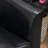 Faux Leather Swivel Accent Chair-760276722