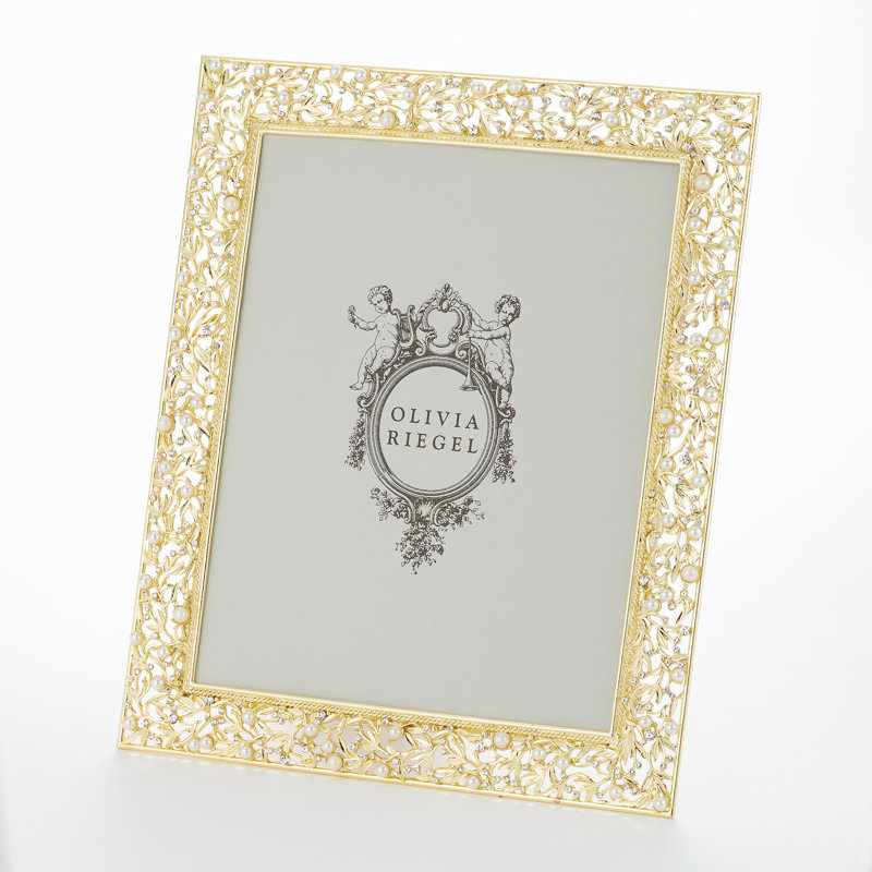 Eleanor Metal Picture Frame, 8" x 10", Silver