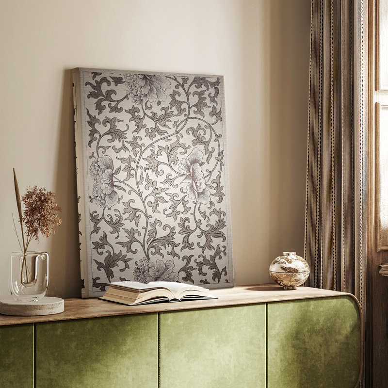 Impression rétro vintage CXLII - toile tendue avec châssis, H 49 po x l 33 po