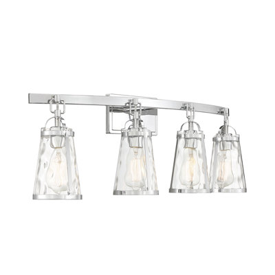 Killeen 4-Light Dimmable Vanity Light in Chrome
