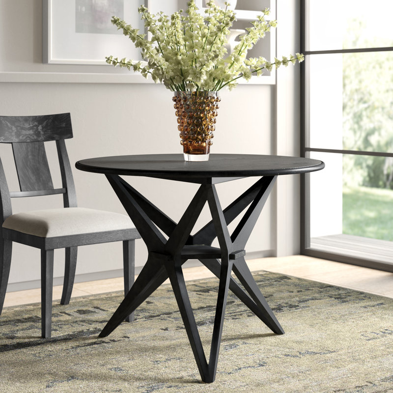 Victor Round Solid Wood Dining Table