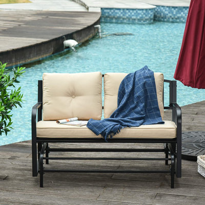 Vittel Metal Outdoor Bench