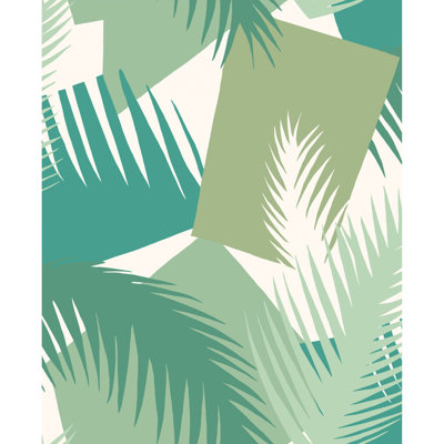 Deco Palm Abstract Wallpaper Roll