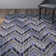 Tapis de l’aire irise en laine handwoven Crisler