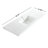 Dowell 60.9" Rectangular Drop-In Single Bathroom Sink with Overflow