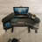 Adjustable Height Synthetic Laminate Steel Standing Desk-362874063